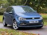 USED 2017 66 VOLKSWAGEN POLO 1.2 TSI BlueMotion Tech Match Hatchback 5dr Petrol Manual Euro 6 (s/s) (90 ps) 