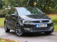 USED 2011 61 VOLKSWAGEN POLO 1.4 Match Hatchback 3dr Petrol Manual Euro 5 (85 ps) 