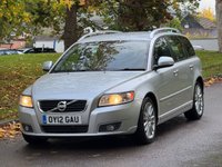 USED 2012 12 VOLVO V50 1.6D DRIVe SE Lux Edition Estate 5dr Diesel Manual Euro 5 (s/s) (115 ps) 