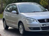 USED 2008 57 VOLKSWAGEN POLO 1.2 S Hatchback 3dr Petrol Manual (138 g/km, 70 bhp) 