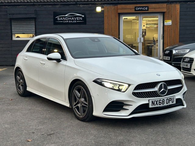 2018 68 Mercedes-Benz A-Class 1.5 A180d AMG Line (Executive) Hatchback 5dr Diesel 7G-DCT Euro 6 (s/s) (116 ps)