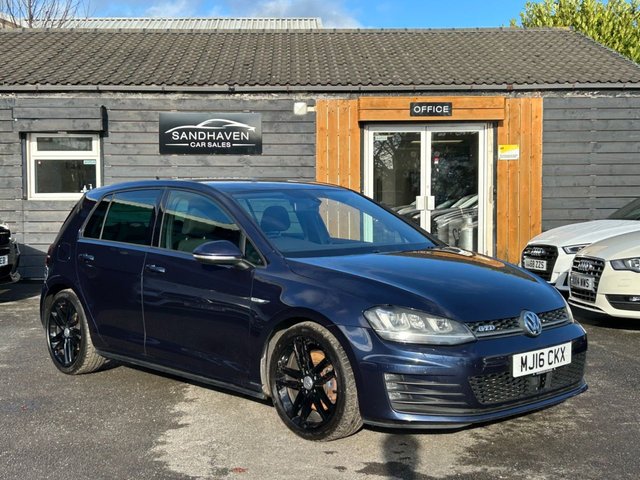 2016 16 Volkswagen Golf 2.0 TDI BlueMotion Tech GTD Hatchback 5dr Diesel DSG Euro 6 (s/s) (184 ps)