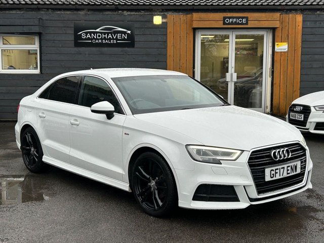 2017 17 Audi A3 1.4 TFSI CoD S line Saloon 4dr Petrol Manual Euro 6 (s/s) (150 ps)