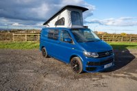 USED 2016 66 VOLKSWAGEN TRANSPORTER 2.0 DIESEL T30 SWB 150BHP 4 BERTH 5 TRAVEL SEATS LUXURY CAMPERVAN POP TOP ROOF