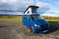 USED 2016 66 VOLKSWAGEN TRANSPORTER 2.0 DIESEL T30 SWB 150BHP 4 BERTH 5 TRAVEL SEATS LUXURY CAMPERVAN POP TOP ROOF