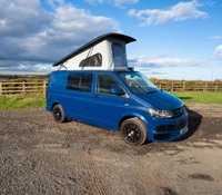 USED 2016 66 VOLKSWAGEN TRANSPORTER 2.0 DIESEL T30 SWB 150BHP 4 BERTH 5 TRAVEL SEATS LUXURY CAMPERVAN POP TOP ROOF
