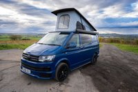 USED 2016 66 VOLKSWAGEN TRANSPORTER 2.0 DIESEL T30 SWB 150BHP 4 BERTH 5 TRAVEL SEATS LUXURY CAMPERVAN POP TOP ROOF