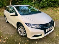 USED 2015 15 HONDA CIVIC 1.8 i-VTEC S Tourer 5dr Petrol Auto Euro 5 (142 ps RETIRED LADY OWNER SINCE 2018//EXCELLENT HISTORY X8 SERVICE HISTORY STAMPS-NEW FRONT BRAKE PADS AND DISCS//16''ALLOYS//CLIMATE AIRCON//BLUETOOTH//REAR PARKING SENSORS//WELL LOOKED AFTER INSIDE AND OUT (142 ps RETIRED LADY OWNER SINCE 2018//EXCELLENT HISTORY X8 SERVICE HISTORY STAMPS-NEW FRONT BRAKE PADS AND DISCS//16''ALLOYS//CLIMATE AIRCON//BLUETOOTH//REAR PARKING SENSORS//WELL LOOKED AFTER INSIDE AND OUT