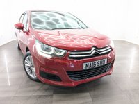 USED 2016 16 CITROEN C4 1.6 BlueHDi Feel Hatchback 5dr Diesel Manual Euro 6 (s/s) (100 ps) 15'' ALLOY WHEELS, CRUISE CONTROL - SPEED LIMITER  , BLUETOOTH CONNECTIVITY ,  A/C