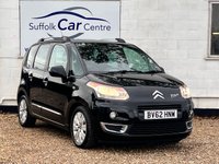 USED 2012 62 CITROEN C3 PICASSO 1.6 HDi Exclusive MPV 5dr Diesel Manual Euro 5 (90 ps) www.suffolkcarcentre.co.uk - Located at Lowestoft