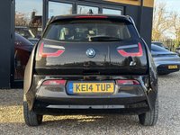 USED 2014 14 BMW I3 Hatchback 5dr Electric Auto (170 ps) 2 FORMER KEEPERS + LOW MILES + WINTER PACKAGE + MEDIA PACKAGE + &pound;20 ROAD TAX + 19" TURBINE STYLING BICOLOUR ALLOYS + BLUETOOTH + HEATED SEATS + SAT NAV + AIRCON + HPI CLEAR