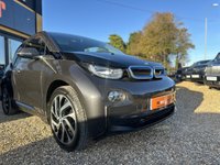 USED 2014 14 BMW I3 Hatchback 5dr Electric Auto (170 ps) 2 FORMER KEEPERS + LOW MILES + WINTER PACKAGE + MEDIA PACKAGE + &pound;20 ROAD TAX + 19" TURBINE STYLING BICOLOUR ALLOYS + BLUETOOTH + HEATED SEATS + SAT NAV + AIRCON + HPI CLEAR