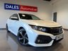 USED 2017 67 HONDA CIVIC 1.0 VTEC Turbo SR Hatchback 5dr Petrol CVT Euro 6 (s/s) (129 ps) LOW MILEAGE