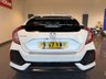 USED 2017 67 HONDA CIVIC 1.0 VTEC Turbo SR Hatchback 5dr Petrol CVT Euro 6 (s/s) (129 ps) LOW MILEAGE