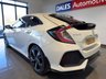 USED 2017 67 HONDA CIVIC 1.0 VTEC Turbo SR Hatchback 5dr Petrol CVT Euro 6 (s/s) (129 ps) LOW MILEAGE
