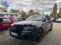USED 2018 66 AUDI Q7 3.0 TDI V6 50 Black Edition SUV 5dr Diesel Tiptronic quattro Euro 6 (s/s) (286 ps) IMMACULATE CONDITION
