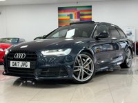 USED 2017 17 AUDI A6 AVANT 3.0 BiTDI V6 Black Edition Estate 5dr Diesel Tiptronic quattro Euro 6 (s/s) (320 ps) FULL AUDI HISTORY 6 SERVICES + TECHNOLOGY PACK + ELECTRIC TOWBAR
