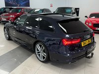 USED 2017 17 AUDI A6 AVANT 3.0 BiTDI V6 Black Edition Estate 5dr Diesel Tiptronic quattro Euro 6 (s/s) (320 ps) FULL AUDI HISTORY 6 SERVICES + TECHNOLOGY PACK + ELECTRIC TOWBAR