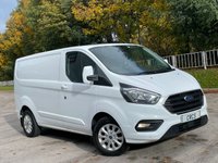 USED 2020 20 FORD TRANSIT CUSTOM 2.0 300 EcoBlue Limited Panel Van 5dr Diesel Manual L1 H1 Euro 6 (s/s) (130 ps) 1 OWNER FROM BRAND NEW !!