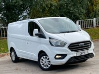 USED 2020 20 FORD TRANSIT CUSTOM 2.0 300 EcoBlue Limited Panel Van 5dr Diesel Manual L1 H1 Euro 6 (s/s) (130 ps) 1 OWNER FROM BRAND NEW !!