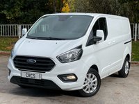 USED 2020 20 FORD TRANSIT CUSTOM 2.0 300 EcoBlue Limited Panel Van 5dr Diesel Manual L1 H1 Euro 6 (s/s) (130 ps) 1 OWNER FROM BRAND NEW !!
