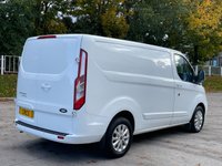 USED 2020 20 FORD TRANSIT CUSTOM 2.0 300 EcoBlue Limited Panel Van 5dr Diesel Manual L1 H1 Euro 6 (s/s) (130 ps) 1 OWNER FROM BRAND NEW !!