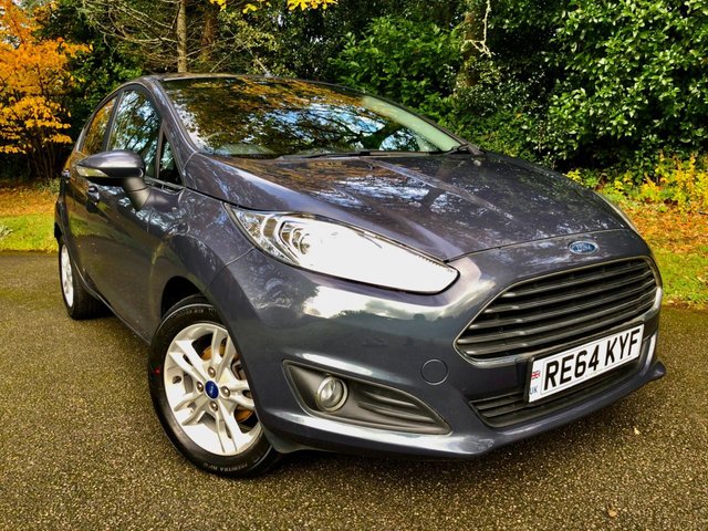 2014 64 Ford Fiesta 1.0T EcoBoost Zetec Hatchback 5dr Petrol Manual Euro 5 (s/s) (100 ps)2 LADY OWNERS//63,000 MILES//FULL WETBELT UPPER/LOWER CAMBELT REPLACED OCTOBER 2025//20 POUND ROAD TAX//BLUETOOTH//DAB//ALLOYS//AIRCON//ALL ADVISORIES NOW RECTIFIED