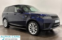 USED 2018 68 LAND ROVER RANGE ROVER SPORT 3.0 SD V6 HSE SUV 5dr Diesel Auto 4WD Euro 6 (s/s) (306 ps) Striking Loire Metallic Blue, Full cream leather, Panoramic Glass roof,