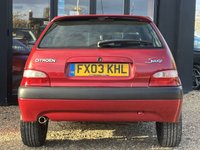 USED 2003 03 CITROEN SAXO 1.6i VTR Hatchback 3dr Petrol Manual (159 g/km, 100 bhp) LAST OWNER FOR OVER 20 YEARS + LOW MILEAGE EXAMPLE OF THE SAXO VTR IN ORIGINAL UNMODIFIED CONDITION + THIS IS LITTLE HOT-HATCH IS A REAL MODERN CLASSIC + THE CAR HAS BEEN KEPT UNDER COVER FOR THE PAST 20 YEARS, THE BODYWORK IS IN GREAT CONDITION. GREAT FUN TO DRIVE WITH ITS EAGER 1.6L ENGINE AND RESPONSIVE HANDLING. 2 KEYS.