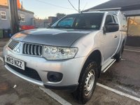 USED 2013 13 MITSUBISHI L200 2.5 DI-D 4Life Club Pickup Extended Cab 2dr Diesel Manual 4WD Euro 5 (134 ps) 2 KEYS ONE OWNER