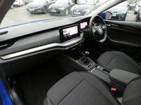 USED 2022 22 SKODA OCTAVIA Estate 1.0 TSI SE Technology 5d 110 S/S 1 OWNER, GOOD SERVICE HISTORY, VIRTUAL COCKPIT, SAT NAV WITH 10" TOUCH SCREEN, TINTED WINDOWS, DAB RADIO, CRUISE CONTROL + SPEED LIMITER, USB C X2, LANE ASSIST, FRONT ASSIST, MANOUVRE BRAKING, SMARTLINK FOR WIRELESS APPLE CARPLAY ANDROID AUTO & MIRROR LINK, FRONT & REAR PARKING SENSORS WITH DISPLAY, AUTO HOLD, AUTO LIGHTS + WIPERS, LEATHER MULTIFUNCTION STEERING WHEEL, VOICE CONTROL, BLUETOOTH PHONE & MUSIC, CLIMATE CONTROL, KEYLESS START, ISO FIX, MANUAL 6 SPEED