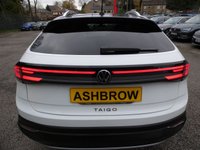 USED 2022 22 VOLKSWAGEN TAIGO 1.0 TSI Style 5d 110 S/S ART VELOURS LEATHER ALCANTARA INTERIOR, BLACK ROOF & MIRROR PACK, SAT NAV, VIRTUAL COCKPIT, APPLE CARPLAY / ANDROID AUTO, FRONT REAR & SIDE PARKING SENSORS WITH DISPLAY, PARK ASSIST, LED LIGHTS, DAYTIME RUNNING LIGHTS, AUTOMATIC HEADLIGHTS, ADAPTIVE CRUISE CONTROL & SPEED LIMITER, LANE ASSIST, SIDE ASSIST, ELECTRIC FOLDING MIRRORS, DAB RADIO, BLUETOOTH, WIRELESS PHONE CHARGER, 17 INCH ALLOYS, LEATHER FLAT BOTTOM MFSW, CLIMATE CONTROL, FRONT ARM REST, 4X USB C, ISO FIX, SERVICE HISTORY
