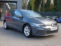 USED 2021 71 VOLKSWAGEN GOLF 1.5 TSI Life 5d 130 S/S SAT NAV, APP-CONNECT FOR WIRELESS APPLE CARPLAY / ANDROID AUTO, ACTIVE INFO DISPLAY VIRTUAL COCKPIT, WIRELESS PHONE CHARGER, DAB RADIO, BLUETOOTH, LANE ASSIST, FRONT ASSIST, ADAPTIVE CRUISE CONTROL & SPEED LIMITER, FRONT & REAR PARKING SENSORS WITH DISPLAY, LEATHER FLAT BOTTOM MULTIFUNCTION STEERING WHEEL, KEYLESS START, RAIN & LIGHT SENSORS, AUTO HOLD, 4x USB PORTS, CLIMATE CONTROL, ILLUMINATING VANITY MIRRORS, DIGITAL SPEEDO, MANAUL 6 SPEED, 1 OWNER , SERVICE HISTORY