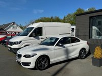 USED 2018 18 BMW 2 SERIES 2.0 218d Sport Coupe 2dr Diesel Manual Euro 6 (s/s) (150 ps) SAT NAV / BLUETOOTH /AIR-CON