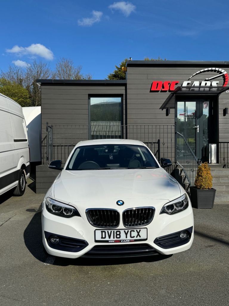 USED 2018 18 BMW 2 SERIES 2.0 218d Sport Coupe 2dr Diesel Manual Euro 6 (s/s) (150 ps) SAT NAV / BLUETOOTH /AIR-CON