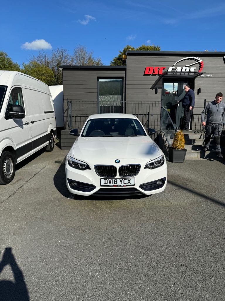 USED 2018 18 BMW 2 SERIES 2.0 218d Sport Coupe 2dr Diesel Manual Euro 6 (s/s) (150 ps) SAT NAV / BLUETOOTH /AIR-CON