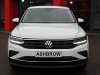 USED 2021 21 VOLKSWAGEN TIGUAN 1.5 TSI Life 5d 150 S/S 1 OWNER, FULL SERVICE HISTORY, SAT NAV, WIRELESS APP CONNECT FOR APPLE CARPLAY / ANDROID AUTO, LANE ASSIST, ADAPTIVE CRUISE CONTROL & SPEED LIMITER, DAB RADIO, BLUETOOTH, FRONT & REAR PARKING SENSORS, AUTO LIGHTS & WIPERS, AUTO HOLD, ELECTRIC HEATED DOOR MIRRORS, 18 INCH ALLOYS, BLACK ROOF RAILS, LEATHER FLAT BOTTOM MULTIFUNCTION STEERING WHEEL, 3  ZONE CLIMATE CONTROL A/C, ILLUMINATING VANITY MIRRORS, CLOTH INTERIOR, FRONT & REAR ARM RESTS, MANUAL 6 SPEED GEARBOX, START STOP TECHNOLOGY