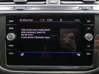 USED 2021 21 VOLKSWAGEN TIGUAN 1.5 TSI Life 5d 150 S/S 1 OWNER, FULL SERVICE HISTORY, SAT NAV, WIRELESS APP CONNECT FOR APPLE CARPLAY / ANDROID AUTO, LANE ASSIST, ADAPTIVE CRUISE CONTROL & SPEED LIMITER, DAB RADIO, BLUETOOTH, FRONT & REAR PARKING SENSORS, AUTO LIGHTS & WIPERS, AUTO HOLD, ELECTRIC HEATED DOOR MIRRORS, 18 INCH ALLOYS, BLACK ROOF RAILS, LEATHER FLAT BOTTOM MULTIFUNCTION STEERING WHEEL, 3  ZONE CLIMATE CONTROL A/C, ILLUMINATING VANITY MIRRORS, CLOTH INTERIOR, FRONT & REAR ARM RESTS, MANUAL 6 SPEED GEARBOX, START STOP TECHNOLOGY