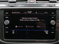 USED 2021 21 VOLKSWAGEN TIGUAN 1.5 TSI Life 5d 150 S/S 1 OWNER, FULL SERVICE HISTORY, SAT NAV, WIRELESS APP CONNECT FOR APPLE CARPLAY / ANDROID AUTO, LANE ASSIST, ADAPTIVE CRUISE CONTROL & SPEED LIMITER, DAB RADIO, BLUETOOTH, FRONT & REAR PARKING SENSORS, AUTO LIGHTS & WIPERS, AUTO HOLD, ELECTRIC HEATED DOOR MIRRORS, 18 INCH ALLOYS, BLACK ROOF RAILS, LEATHER FLAT BOTTOM MULTIFUNCTION STEERING WHEEL, 3  ZONE CLIMATE CONTROL A/C, ILLUMINATING VANITY MIRRORS, CLOTH INTERIOR, FRONT & REAR ARM RESTS, MANUAL 6 SPEED GEARBOX, START STOP TECHNOLOGY