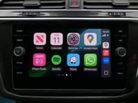 USED 2021 21 VOLKSWAGEN TIGUAN 1.5 TSI Life 5d 150 S/S 1 OWNER, FULL SERVICE HISTORY, SAT NAV, WIRELESS APP CONNECT FOR APPLE CARPLAY / ANDROID AUTO, LANE ASSIST, ADAPTIVE CRUISE CONTROL & SPEED LIMITER, DAB RADIO, BLUETOOTH, FRONT & REAR PARKING SENSORS, AUTO LIGHTS & WIPERS, AUTO HOLD, ELECTRIC HEATED DOOR MIRRORS, 18 INCH ALLOYS, BLACK ROOF RAILS, LEATHER FLAT BOTTOM MULTIFUNCTION STEERING WHEEL, 3  ZONE CLIMATE CONTROL A/C, ILLUMINATING VANITY MIRRORS, CLOTH INTERIOR, FRONT & REAR ARM RESTS, MANUAL 6 SPEED GEARBOX, START STOP TECHNOLOGY