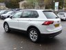 USED 2021 21 VOLKSWAGEN TIGUAN 1.5 TSI Life 5d 150 S/S 1 OWNER, FULL SERVICE HISTORY, SAT NAV, WIRELESS APP CONNECT FOR APPLE CARPLAY / ANDROID AUTO, LANE ASSIST, ADAPTIVE CRUISE CONTROL & SPEED LIMITER, DAB RADIO, BLUETOOTH, FRONT & REAR PARKING SENSORS, AUTO LIGHTS & WIPERS, AUTO HOLD, ELECTRIC HEATED DOOR MIRRORS, 18 INCH ALLOYS, BLACK ROOF RAILS, LEATHER FLAT BOTTOM MULTIFUNCTION STEERING WHEEL, 3  ZONE CLIMATE CONTROL A/C, ILLUMINATING VANITY MIRRORS, CLOTH INTERIOR, FRONT & REAR ARM RESTS, MANUAL 6 SPEED GEARBOX, START STOP TECHNOLOGY