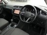 USED 2021 21 VOLKSWAGEN TIGUAN 1.5 TSI Life 5d 150 S/S 1 OWNER, FULL SERVICE HISTORY, SAT NAV, WIRELESS APP CONNECT FOR APPLE CARPLAY / ANDROID AUTO, LANE ASSIST, ADAPTIVE CRUISE CONTROL & SPEED LIMITER, DAB RADIO, BLUETOOTH, FRONT & REAR PARKING SENSORS, AUTO LIGHTS & WIPERS, AUTO HOLD, ELECTRIC HEATED DOOR MIRRORS, 18 INCH ALLOYS, BLACK ROOF RAILS, LEATHER FLAT BOTTOM MULTIFUNCTION STEERING WHEEL, 3  ZONE CLIMATE CONTROL A/C, ILLUMINATING VANITY MIRRORS, CLOTH INTERIOR, FRONT & REAR ARM RESTS, MANUAL 6 SPEED GEARBOX, START STOP TECHNOLOGY
