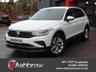 USED 2021 21 VOLKSWAGEN TIGUAN 1.5 TSI Life 5d 150 S/S 1 OWNER, FULL SERVICE HISTORY, SAT NAV, WIRELESS APP CONNECT FOR APPLE CARPLAY / ANDROID AUTO, LANE ASSIST, ADAPTIVE CRUISE CONTROL & SPEED LIMITER, DAB RADIO, BLUETOOTH, FRONT & REAR PARKING SENSORS, AUTO LIGHTS & WIPERS, AUTO HOLD, ELECTRIC HEATED DOOR MIRRORS, 18 INCH ALLOYS, BLACK ROOF RAILS, LEATHER FLAT BOTTOM MULTIFUNCTION STEERING WHEEL, 3  ZONE CLIMATE CONTROL A/C, ILLUMINATING VANITY MIRRORS, CLOTH INTERIOR, FRONT & REAR ARM RESTS, MANUAL 6 SPEED GEARBOX, START STOP TECHNOLOGY