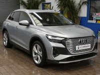 USED 2024 24 AUDI Q4 E-TRON 45 S line SUV 5dr Electric Auto 82kWh (286 ps) SAT NAV HEATED LEATHER SEATS REAR VIEW CAMERA CRUISE CONTROL PARKING SENSORS 1 OWNER AUDI WARRANTY TILL MARCH 2027