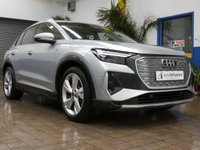 USED 2024 24 AUDI Q4 E-TRON 45 S line SUV 5dr Electric Auto 82kWh (286 ps) SAT NAV HEATED LEATHER SEATS REAR VIEW CAMERA CRUISE CONTROL PARKING SENSORS 1 OWNER AUDI WARRANTY TILL MARCH 2027