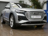 USED 2024 24 AUDI Q4 E-TRON 45 S line SUV 5dr Electric Auto 82kWh (286 ps) SAT NAV HEATED LEATHER SEATS REAR VIEW CAMERA CRUISE CONTROL PARKING SENSORS 1 OWNER AUDI WARRANTY TILL MARCH 2027