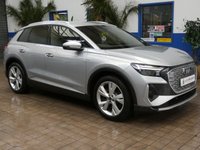 USED 2024 24 AUDI Q4 E-TRON 45 S line SUV 5dr Electric Auto 82kWh (286 ps) SAT NAV HEATED LEATHER SEATS REAR VIEW CAMERA CRUISE CONTROL PARKING SENSORS 1 OWNER AUDI WARRANTY TILL MARCH 2027