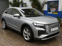USED 2024 24 AUDI Q4 E-TRON 45 S line SUV 5dr Electric Auto 82kWh (286 ps) SAT NAV HEATED LEATHER SEATS REAR VIEW CAMERA CRUISE CONTROL PARKING SENSORS 1 OWNER AUDI WARRANTY TILL MARCH 2027
