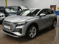 USED 2024 24 AUDI Q4 E-TRON 45 S line SUV 5dr Electric Auto 82kWh (286 ps) SAT NAV HEATED LEATHER SEATS REAR VIEW CAMERA CRUISE CONTROL PARKING SENSORS 1 OWNER AUDI WARRANTY TILL MARCH 2027
