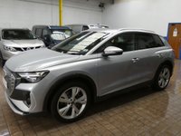 USED 2024 24 AUDI Q4 E-TRON 45 S line SUV 5dr Electric Auto 82kWh (286 ps) SAT NAV HEATED LEATHER SEATS REAR VIEW CAMERA CRUISE CONTROL PARKING SENSORS 1 OWNER AUDI WARRANTY TILL MARCH 2027